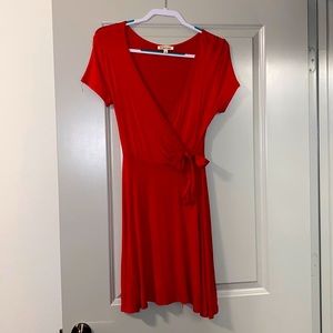 Red dress